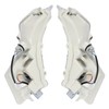 Silscvtt 2 PCS Front Fog Lights Lamps Assembly Replacement for