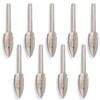 Woodworking Carving Tool, 9 Pieces Wood Engraving Drill Bit Set