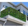 Garden Land Expandable Fence Privacy Screen for Balcony Patio Outdoor,Decorative