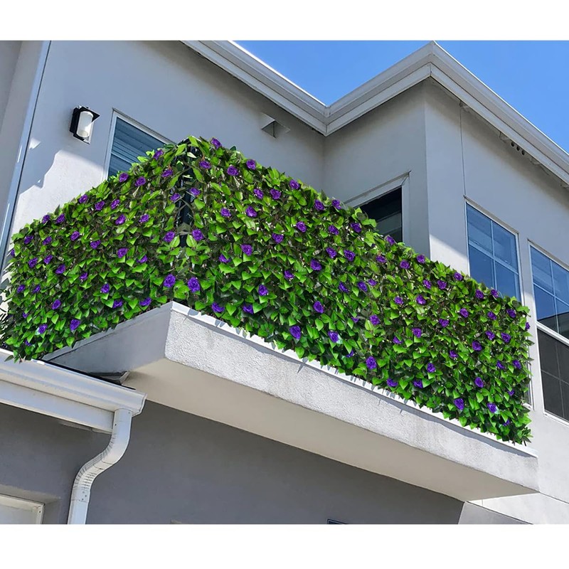 Garden Land Expandable Fence Privacy Screen for Balcony Patio Outdoor,Decorative