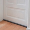 tesa MOLL® Draught Excluder for Doors, Grey Door Seal Bottom,