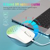 Wired Gaming Mouse with 7 RGB 3600DPI Lightweight Ergonomics Breathable