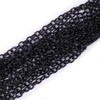 ILOVEDIY Open Link Jet Black Plated Cable Chains For Jewellery