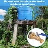 BILAL Brass Rain Barrel Spigot Kit. 55 Gallon Water Tank