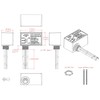AC/DC 24V SPST 20Amp 250Vac/30Vdc Latching Relay Module, Plastic Enclosure