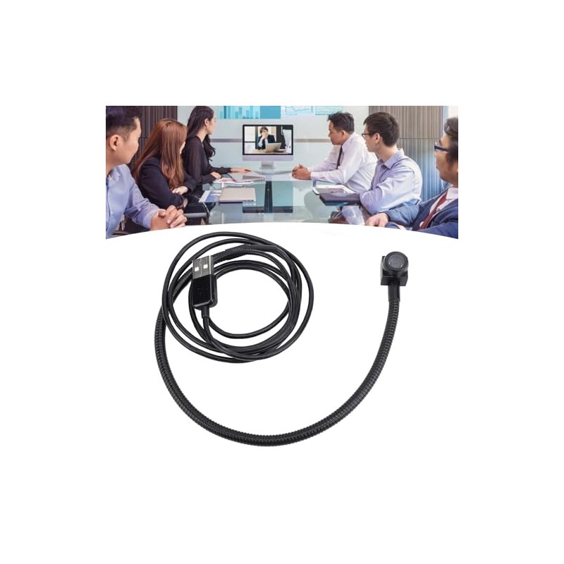 Bewinner Cámara Web Central USB 4K para PC - Micrófono