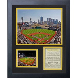 Legends Never Die Pittsburgh Pirates PNC Park Framed Photo Collage, 11 by 14-Inch