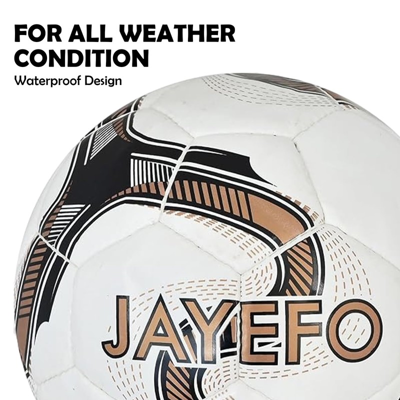 Jayefo Pro Foot Ball - Soft Touch Feel, Hugely Durable,