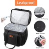 Expandable Large Lunch Bag, Double Deck Insulated Lunch Box Leakproof