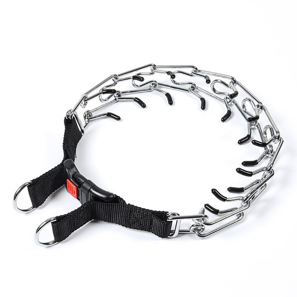 Weforu 50cm Dog Training Collar, Metal Choke Chain for Dog