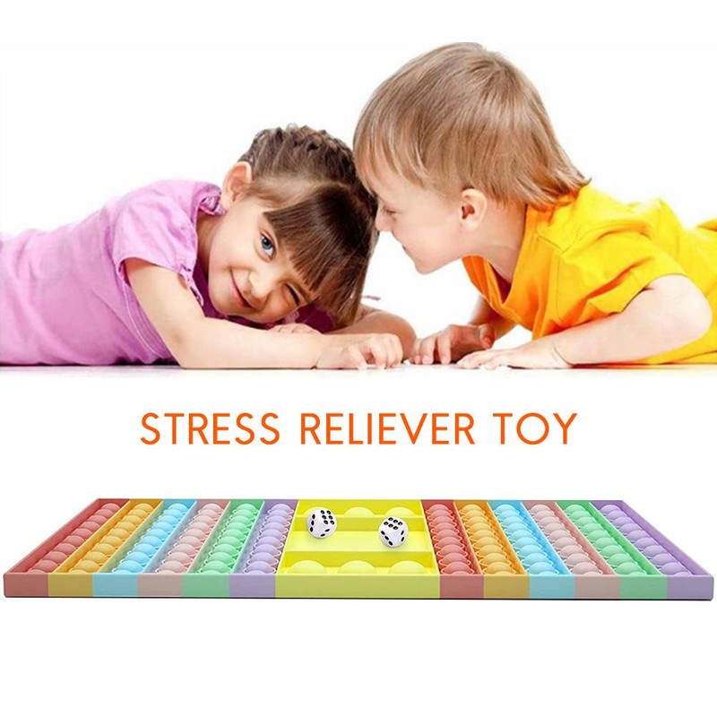 Push Bubble Sensory Toy 126 Bubbles Autism Special Needs Stress