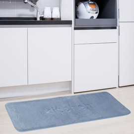 [Altipia] Kitchen microfiber floor mat, sink mat, non-slip blue / [알티피아] 주방 극세사 발매트 씽크대매트 미끄럼방지 블루