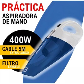 Koblenz Aspiradora De Auto Mano Koblenz Hv-120 Kg3 Azul/blanco Color Rosa/Blanco