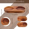 Salt and Pepper Mill Tray Wood Pepper and Salt Mill