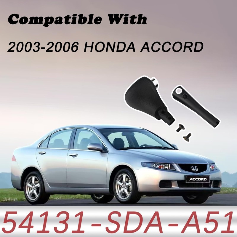 TQPONLY Gear Shift Shifter Knob | Compatible with 2003-2006 Honda