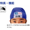 FOOTMARK Dash Magic 101122 Swim Cap, Swimming Cap, Green (07),