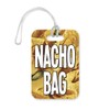 LT070 Nacho Bag Novelty Funny Unique Designer Gift Glossy Plastic