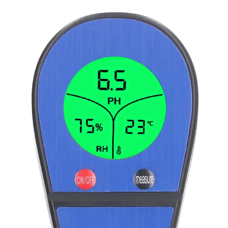Soil Detector LED Screen PH Tester Plant Moisture Meter Acidity