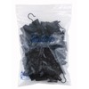 yueton 60pcs Black Metal Hook Clips Hanging Curtain Clip Hanger