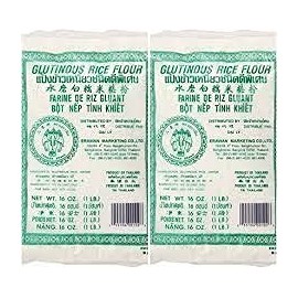 ERAWAN BRAND GLUTINOUS RICE FLOUR PACK OF 2 (2X@400g)