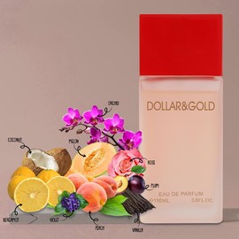 ebc Dollar & Gold Spray Perfume Eau de Parfum for Women 110ml/3.8fl.oz.   - Luxurious Scent with Captivating Notes, Ideal for Adults