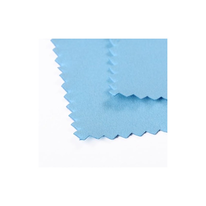 Gelirda 100Pcs 78.5 mm Blue Color Square Shaped Jewelry Cleaning