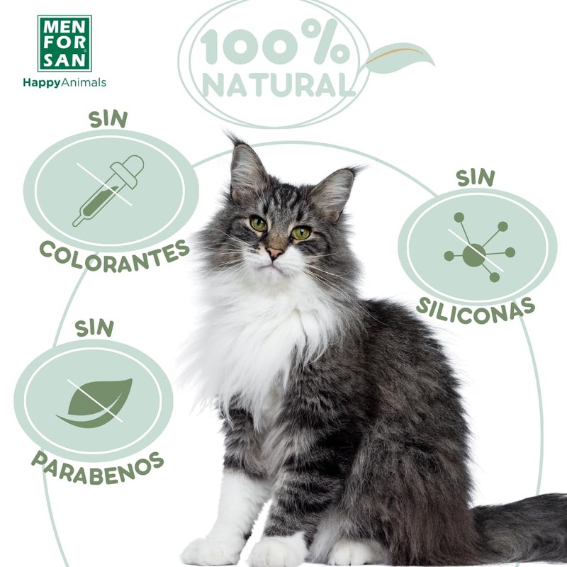 MENFORSAN Aloe Vera Foam Shampoo for Cats 200 ml