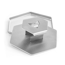 FENNEK Smasher | Barbecue Burger Press | A Great Tool for The Kitchen, Garden, Restaurants, Camping and Much More | Made from Polished Stainless Steel
