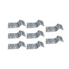 QCAA Heavy Duty Durable Steel Chest Hinge for Box, Door
