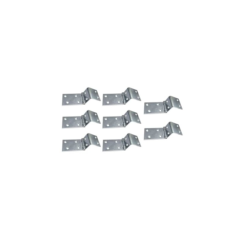 QCAA Heavy Duty Durable Steel Chest Hinge for Box, Door