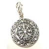 Silberschmuck - BG Sterling Silver Viking Compass Charm Gift Jewelry