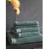 ESSENZA Connect Organic Lines 401065-202-010 Towel Plain Terry Cloth Green