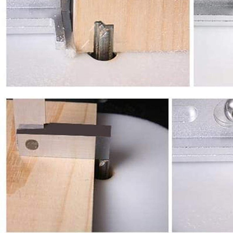 FLAMEER High Precision Tenon Card Gauge Metric and Scale Caliper