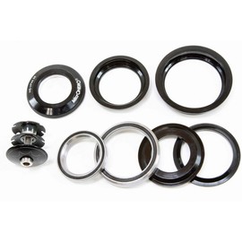 VP VP – a45ac3 44/56 mm 1 – 1/8 上玉 1 – 1/2 Bottom Ball Tapered Sealed Bearing Lightweight Aluminum Alloy Housing Headset Black