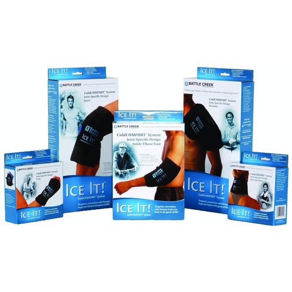 BT522EA - Ice It! ColdComfort Cold Therapy Refill, E-Pack Double, 6 x 12