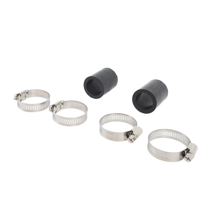 2Pcs 1in High Temp Pipe Clamps Connector Sturdy Exhaust Pipe