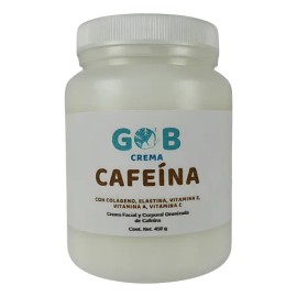 Crema Facial Y Corporal Cafeína Ozonizada - Go3b - 450 G Todo Tipo De Piel Día/noche