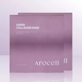 Arocell 아로셀 슈퍼콜라겐 마스크 (4매입) x 2박스 / iuy Arocell Super Collagen Mask (4 sheets) x 2 boxes