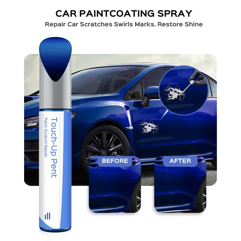PARTS4EV K7X WR(World Rally) Blue Pearl Touch Up Paint Compatible