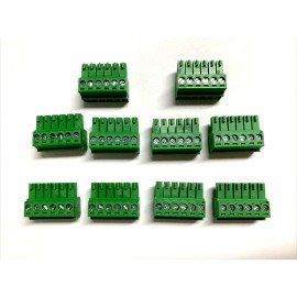 CNNT 6 POSTIONS 3.5MM Phoenix TERMINAL BLOCK PLUG 1840405 277-2414-ND NEW FROM OHIO