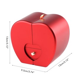 Box Rose Box Wedding Box Jewelry Rose Flower Box For Necklace Bracelet Birthday Party Valentine'S Day New Year Gift