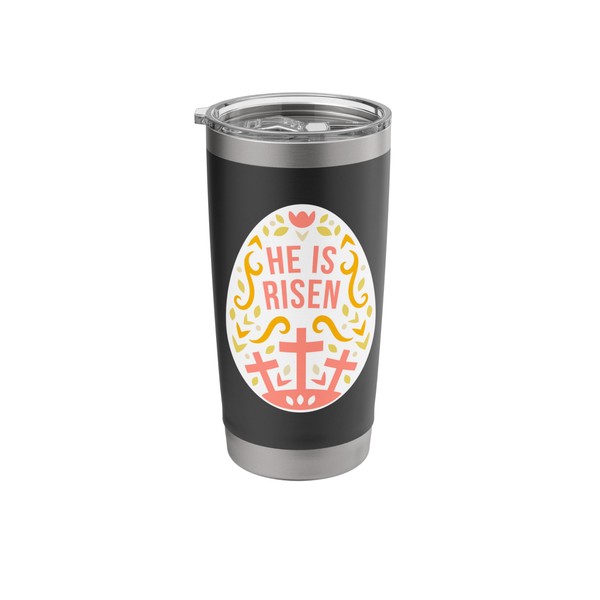 He Has Risen Easter Egg - Jesus Christ Resurrection Stainless