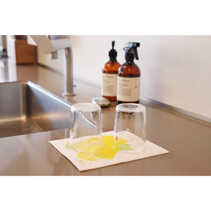 More Joy - Eco-Friendly Swedish Dishcloths, Pack of 2 Black