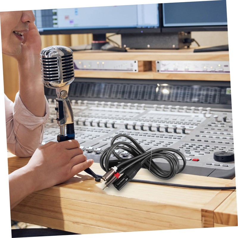 VICASKY Dual to Dual Male Audio Cable Professional Audio Conversion