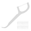 20pcs Professional Floss Picks Disposable Tooth Cleaning Floss Picks for