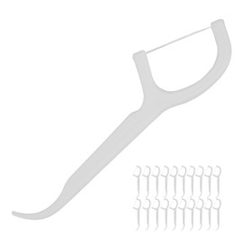 20pcs Professional Floss Picks Disposable Tooth Cleaning Floss Picks for Home Use