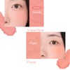 DEAR DAHLIA Petal Blur Cream Blush 4g, Color:Peony