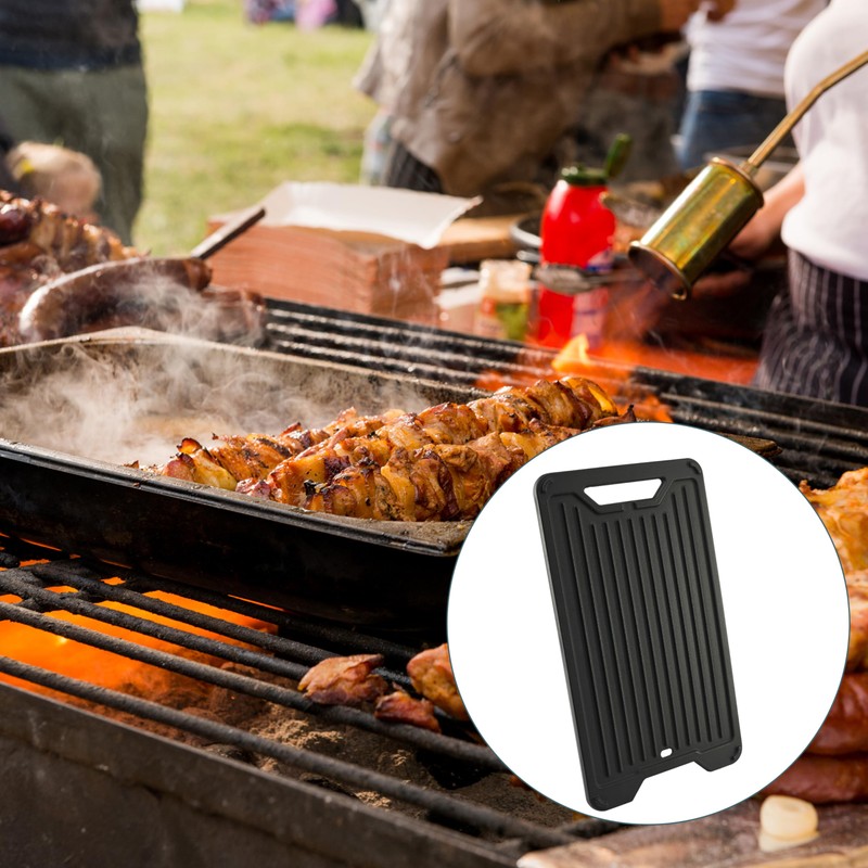 BAC609 Reversible Griddle for Traeger PRO 575, Griddle Plate Cast