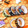 Joysoong Halloween Washi Tape Set, 16 Rolls Pumpkin Decorative for