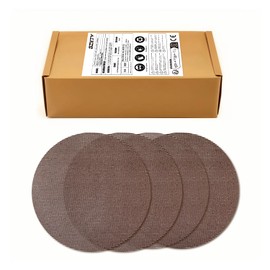 GZKTY Sanding grid 150 mm 240 grit, for 150 mm random orbital sanders, sanding disc protector, protective pad 2608000690 8295612111 R7303 GEX 40-150 (50 pieces)